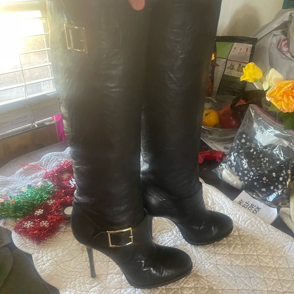 Jimmy Choo high heel leather boots size 40 or 9.5 - Picture 9 of 12